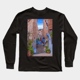 Chefchaouen, Morocco. Long Sleeve T-Shirt